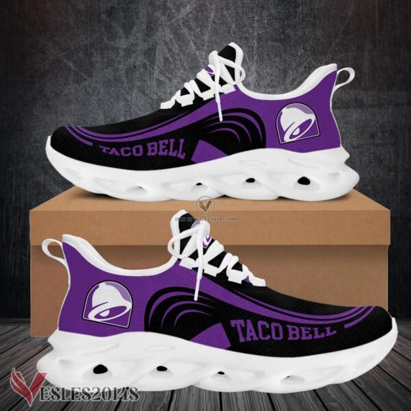 Taco Bell Logo Custom Shoes Style 21, Best Running Shoes For Fans - Vesles2014S 1