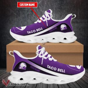 Taco Bell Logo Custom Shoes Style 22, Best Running Shoes For Fans - Vesles2014S 1