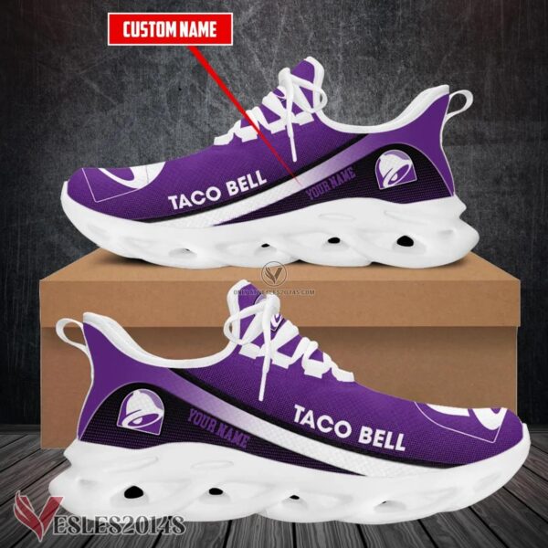 Taco Bell Logo Custom Shoes Style 22, Best Running Shoes For Fans - Vesles2014S 1