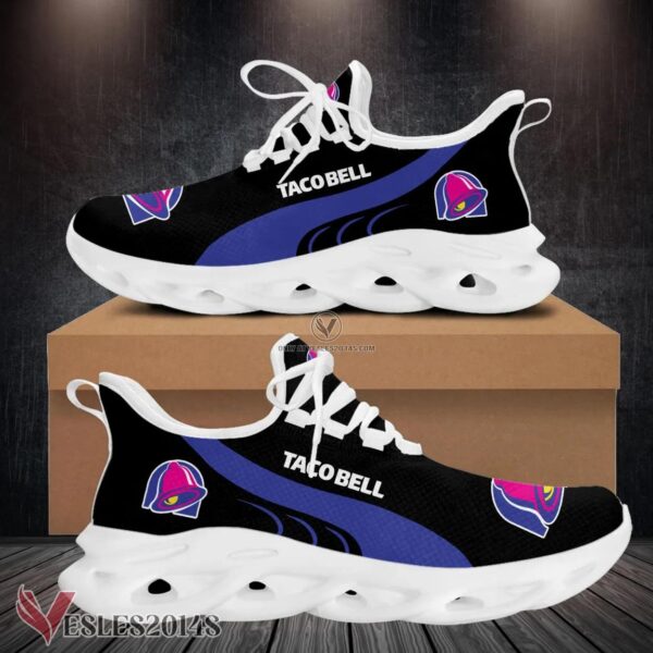 Taco Bell Logo Custom Shoes Style 28, Best Running Shoes For Fans - Vesles2014S 1