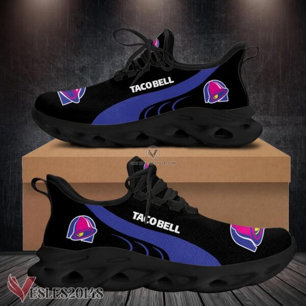 Taco Bell Logo Custom Shoes Style 28, Best Running Shoes For Fans - Vesles2014S
