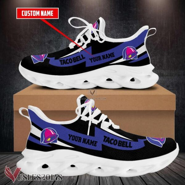 Taco Bell Logo Custom Shoes Style 33, Best Running Shoes For Fans - Vesles2014S 1