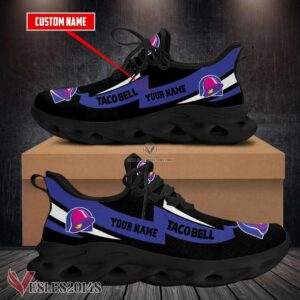 Taco Bell Logo Custom Shoes Style 33, Best Running Shoes For Fans - Vesles2014S