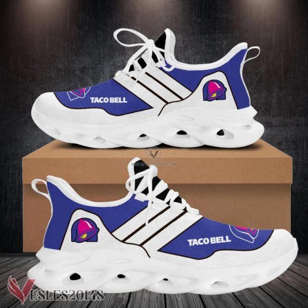 Taco Bell Logo Custom Shoes Style 35, Best Running Shoes For Fans - Vesles2014S 1