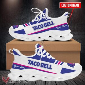 Taco Bell Logo Custom Shoes Style 40, Best Running Shoes For Fans - Vesles2014S 1