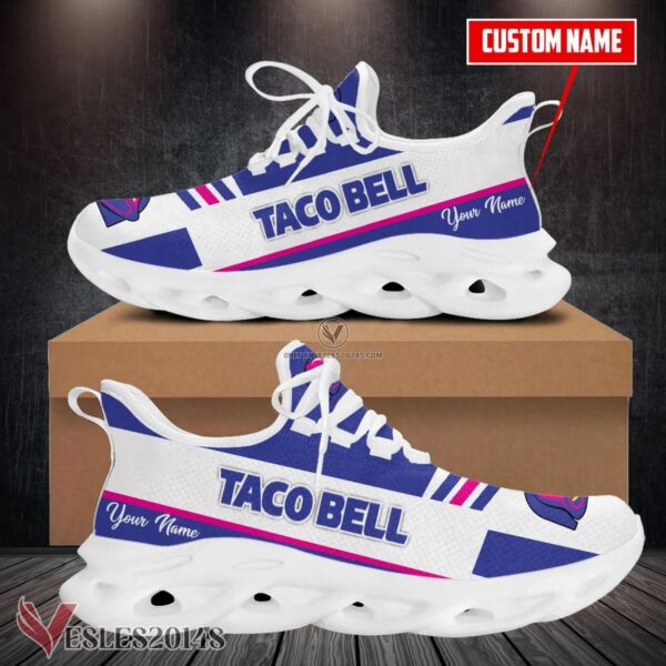 Taco Bell Logo Custom Shoes Style 40, Best Running Shoes For Fans - Vesles2014S 1
