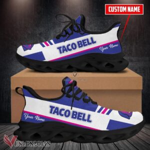 Taco Bell Logo Custom Shoes Style 40, Best Running Shoes For Fans - Vesles2014S
