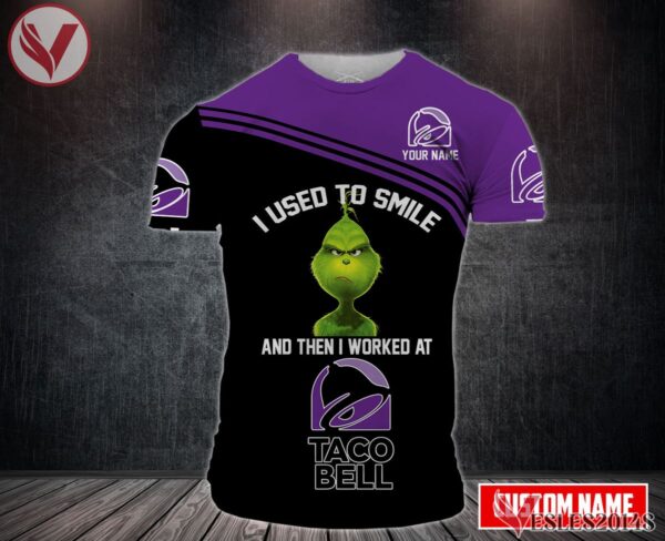Taco Bell Uniform Custom Clothes Style 59, Unique Gifts For Employee - Vesles2014s 3
