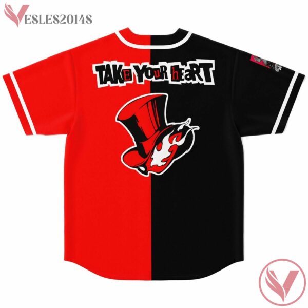 Take Your Heart Red Black Split Phantom Thieves Custom Jersey - Vesles2014s 1