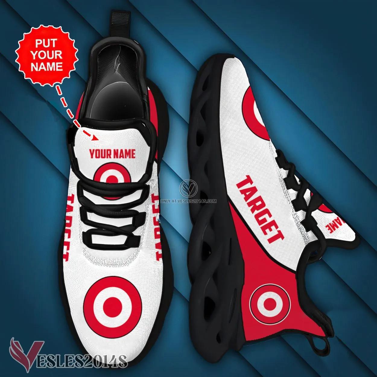 Target Logo Custom Shoes Style 6, Best Running Shoes For Fans - Vesles2014S