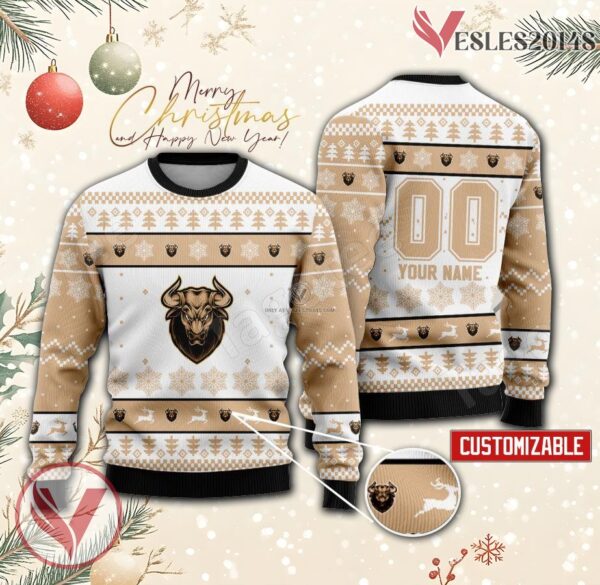 Tauro Custom Ugly Christmas Sweater, Unique Gift For Fans - Vesles2014s