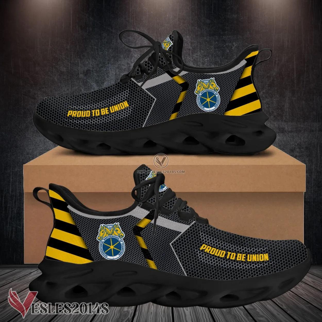 Teamsters Logo Custom Shoes, Best Running Shoes For Fans - Vesles2014S