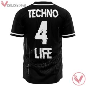 Techno 4 Life Custom Black Jersey - Vesles2014s