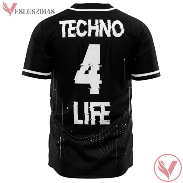 Techno 4 Life Custom Black Jersey - Vesles2014s
