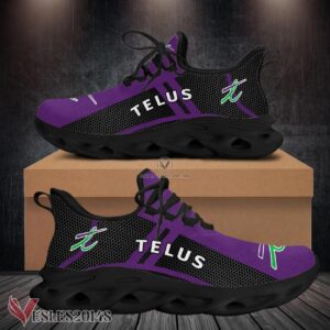 Telus Logo Custom Shoes, Best Running Shoes For Fans - Vesles2014S