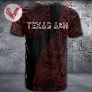 Texas A&M Aggies NCAA Polynesian Pattern Shirt, Unique Gifts For Fans - Vesles2014s 1