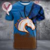 Texas-Arlington Mavericks Basketball Grunge Pattern Unique Personalized T Shirts - Vesles2014S