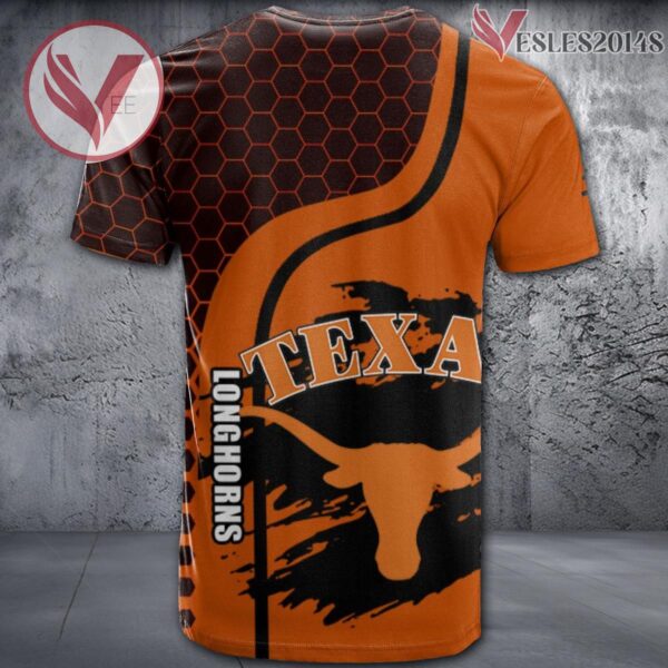Texas Longhorns NCAA Custom Shirt, Unique Sport Gifts For Fans - Vesles2014s 1