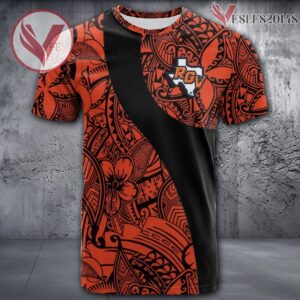 Texas-Rio Grande Valley Vaqueros NCAA Polynesian Pattern Shirt, Unique Gifts For Fans - Vesles2014s