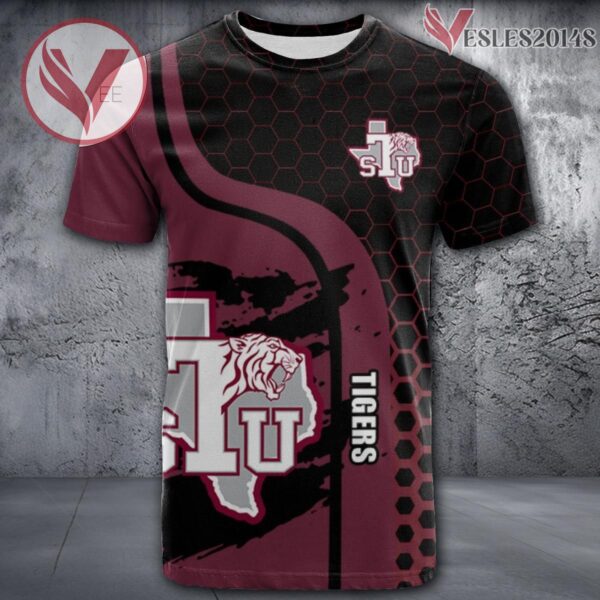 Texas Southern Tigers NCAA Custom Shirt, Unique Sport Gifts For Fans - Vesles2014s