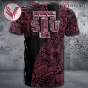 Texas Southern Tigers NCAA Polynesian Pattern Shirt, Unique Gifts For Fans - Vesles2014s 1