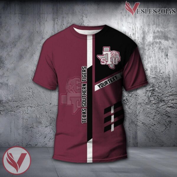 Texas Southern Tigers Personalized Shirt, Unique Gifts For NCAA Fans - Vesles2014s