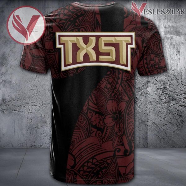 Texas State Bobcats NCAA Polynesian Pattern Shirt, Unique Gifts For Fans - Vesles2014s 1