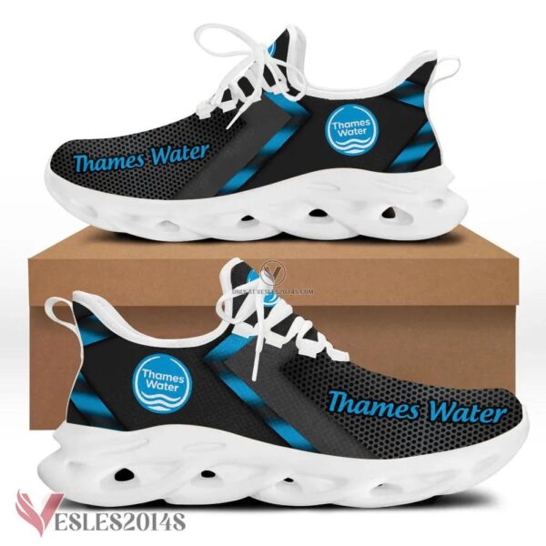 Thames Water Logo Custom Shoes, Best Running Shoes For Fans - Vesles2014S 1