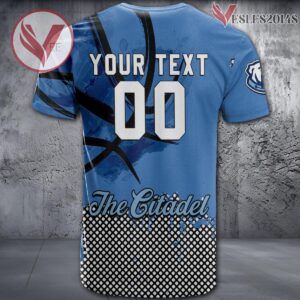 The Citadel Bulldogs Basketball Grunge Pattern Unique Personalized T Shirts - Vesles2014S 1