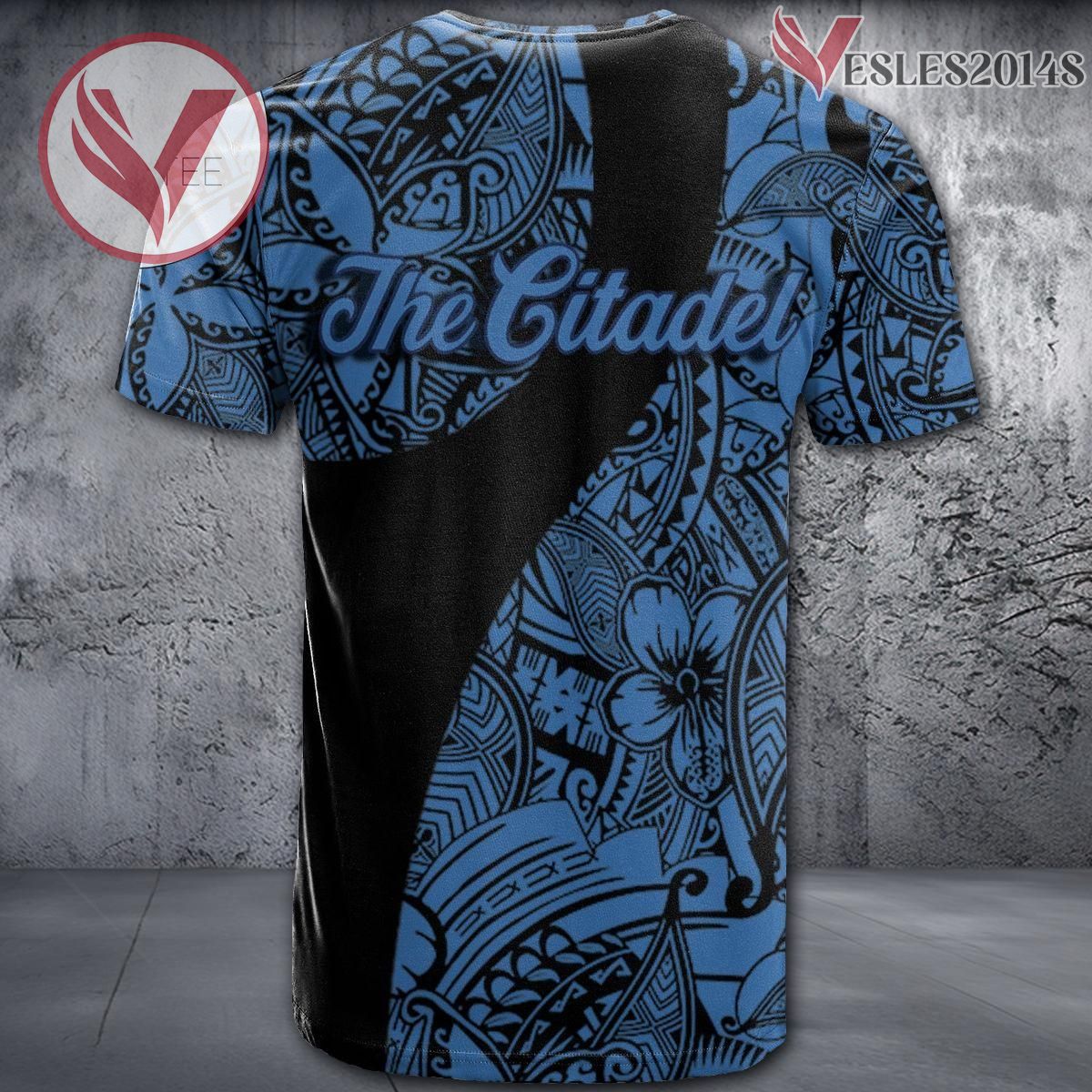 The Citadel Bulldogs NCAA Polynesian Pattern Shirt, Unique Gifts For Fans - Vesles2014s 1