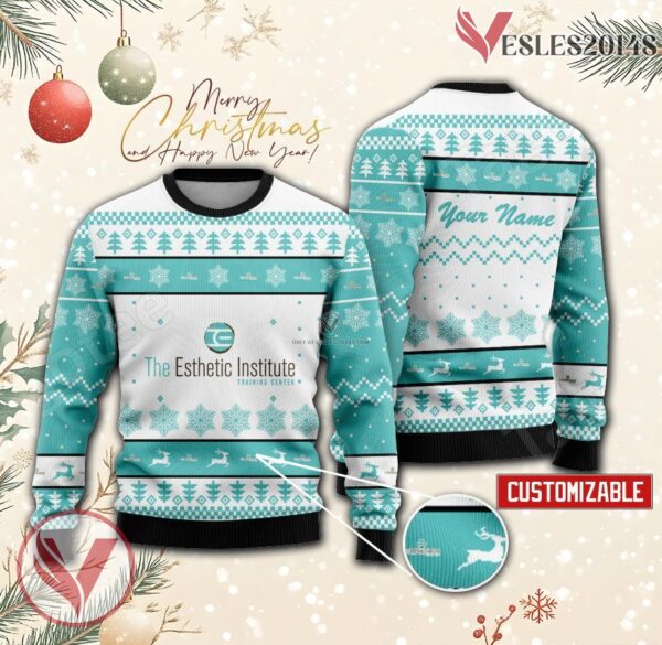 The Esthetic Institute Personalized Ugly Christmas Sweater, Unique Gift For Fans - Vesles2014s