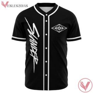 The Eye of The Universe Slander Black Jersey For EDM Festivals - Vesles2014s