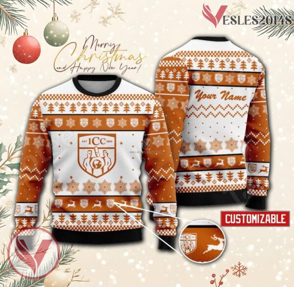 The International Culinary Center Custom Ugly Christmas Sweater, Unique Gift For Fans - Vesles2014s