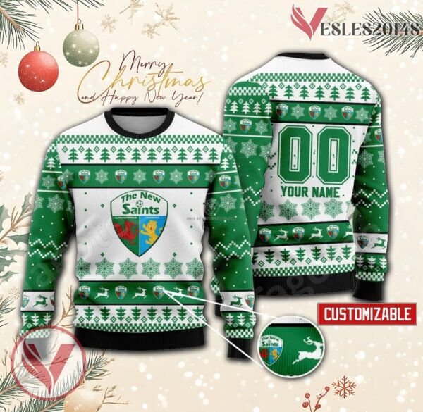 The New Saints Custom Ugly Christmas Sweater, Unique Gift For Fans - Vesles2014s