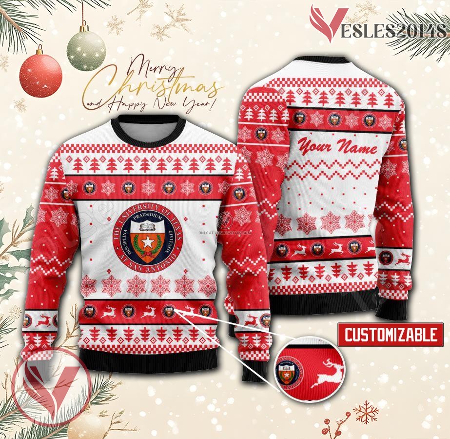 The University of Texas at San Antonio Custom Ugly Christmas Sweater, Unique Gift For Fans - Vesles2014s