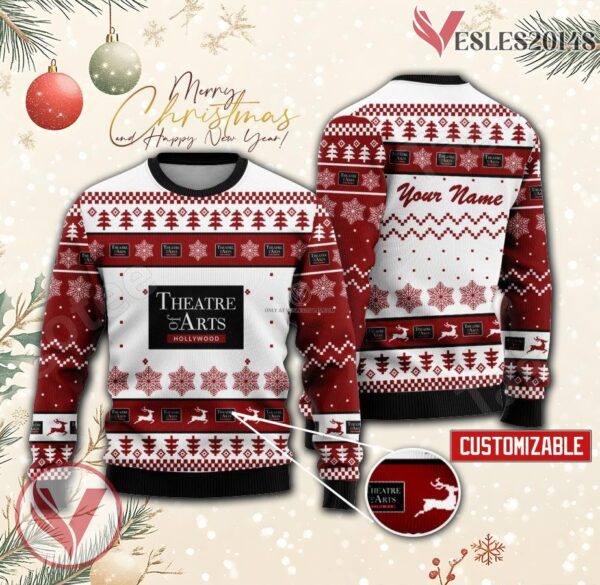 Theatre of Arts Custom Ugly Christmas Sweater, Unique Gift For Fans - Vesles2014s