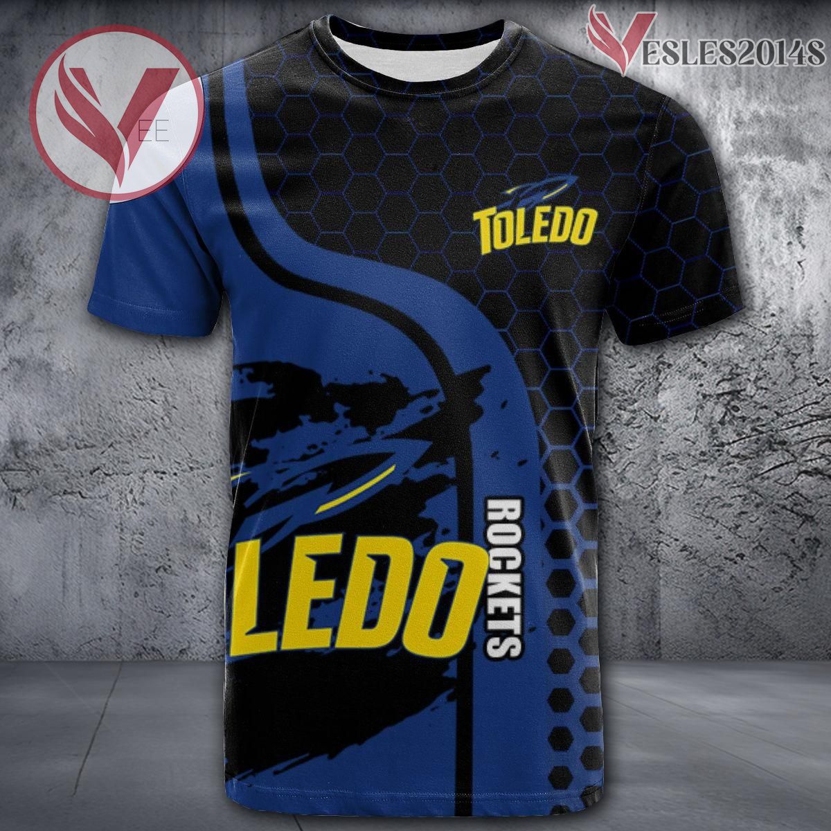 Toledo Rockets NCAA Custom Shirt, Unique Sport Gifts For Fans - Vesles2014s