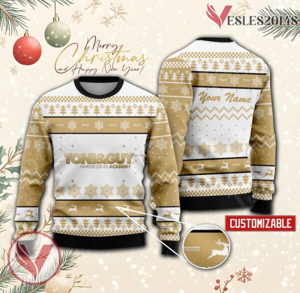 Toni & Guy Hairdressing Academy-Worcester Custom Ugly Christmas Sweater, Unique Gift For Fans - Vesles2014s