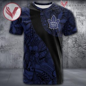 Toronto Maple Leafs Polynesian Pattern Shirt, Unique Gifts For NHL Fans - Vesles2014s
