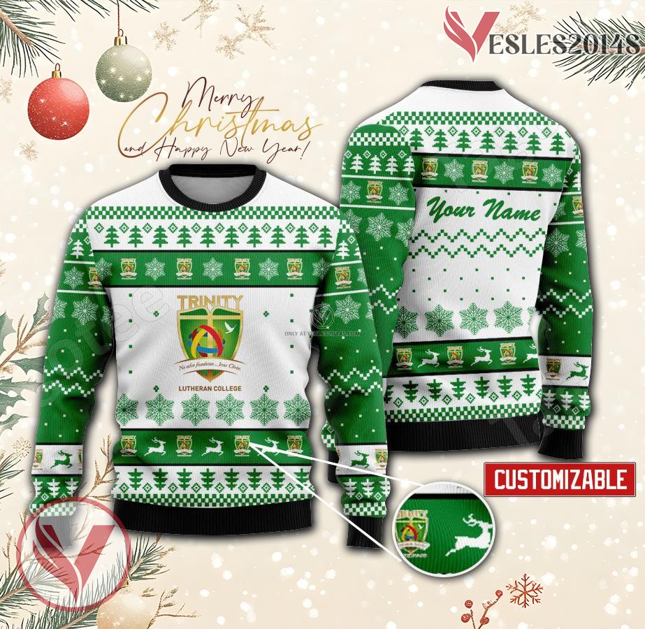 Trinity Lutheran College Custom Ugly Christmas Sweater, Unique Gift For Fans - Vesles2014s