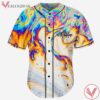 Trippy Acid Psychedelic Liquid Stranger Baseball Jersey For EDM Festivals, Gift Ideas For Music Lovers - Vesles2014s