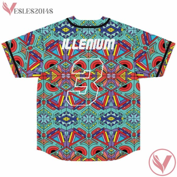 Trippy Doddle Illenium Baseball Jersey - Vesles2014s 1