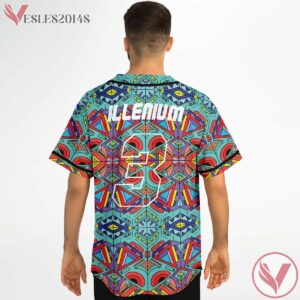 Trippy Doddle Illenium Baseball Jersey - Vesles2014s 3
