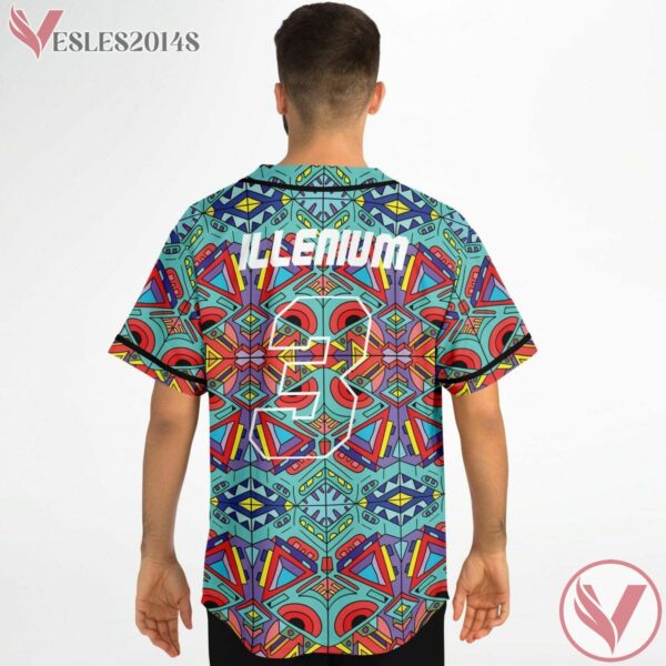 Trippy Doddle Illenium Baseball Jersey - Vesles2014s 3