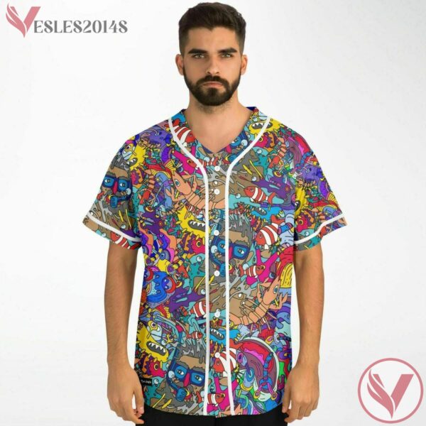 Trippy Doddles Baseball Jersey - Vesles2014s 2