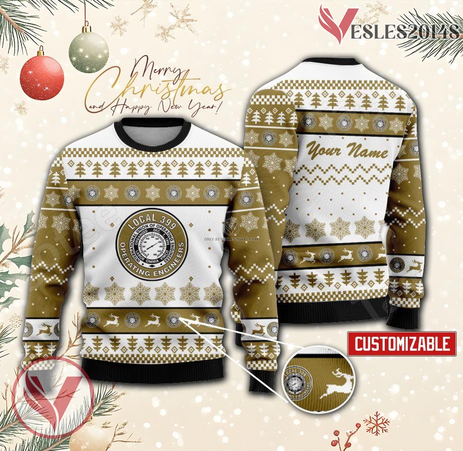 Triton College - Intl Union of Operating Engr Local 399 Trning Fac. Custom Ugly Christmas Sweater, Unique Gift For Fans - Vesles2014s