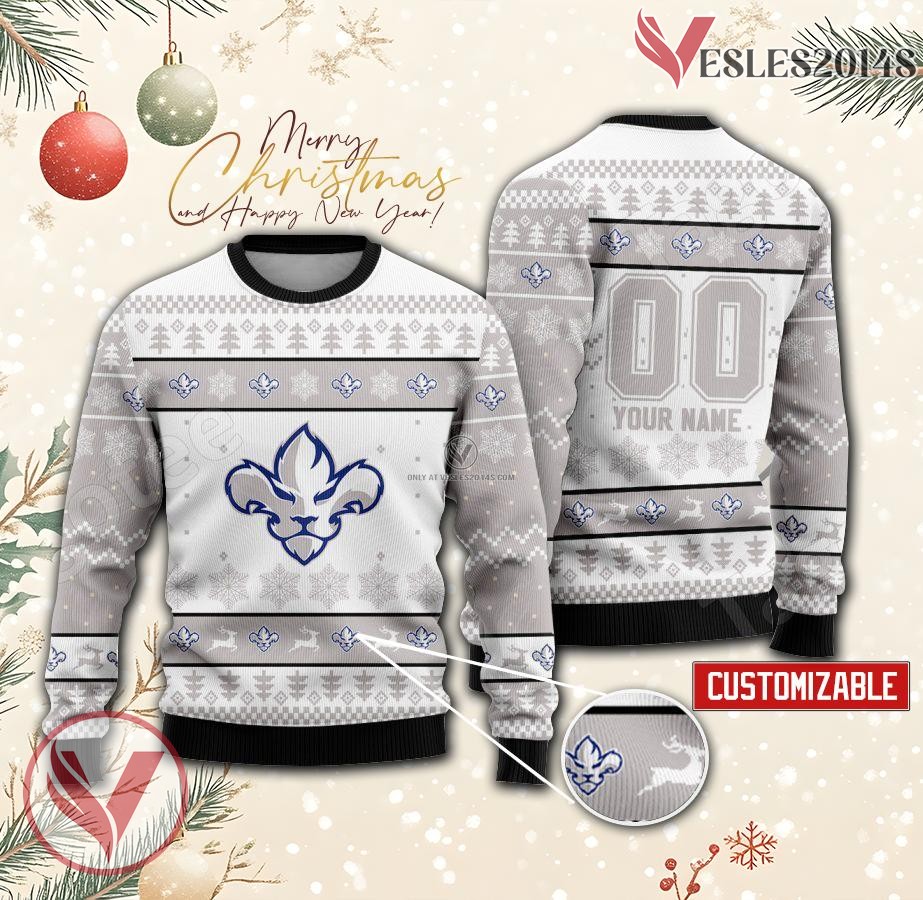 Trois-Rivieres Lions Hockey Custom Ugly Christmas Sweater, Unique Gift For Fans - Vesles2014s