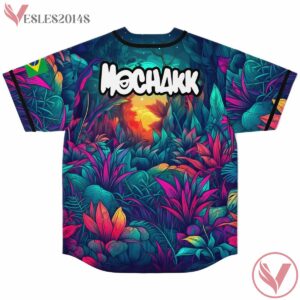 Tropical Leaf Coloful Abstract Mochakk Jersey - Vesles2014s 1