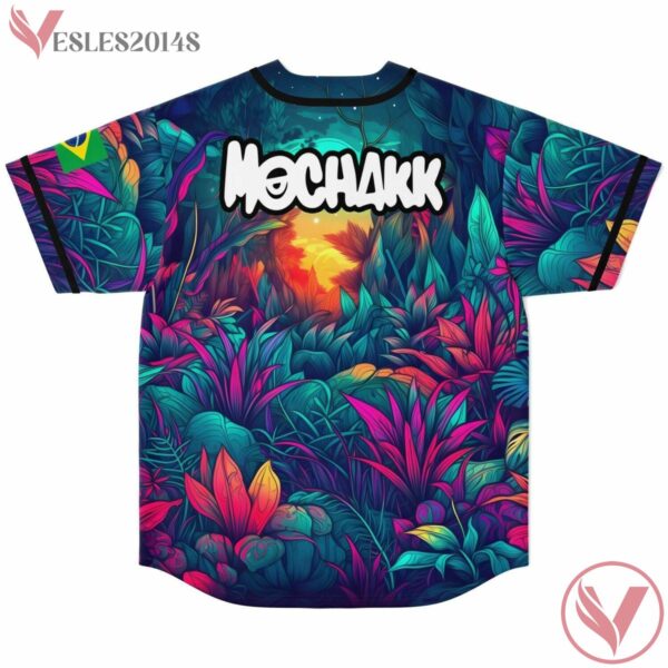 Tropical Leaf Coloful Abstract Mochakk Jersey - Vesles2014s 1