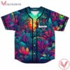 Tropical Leaf Coloful Abstract Mochakk Jersey - Vesles2014s